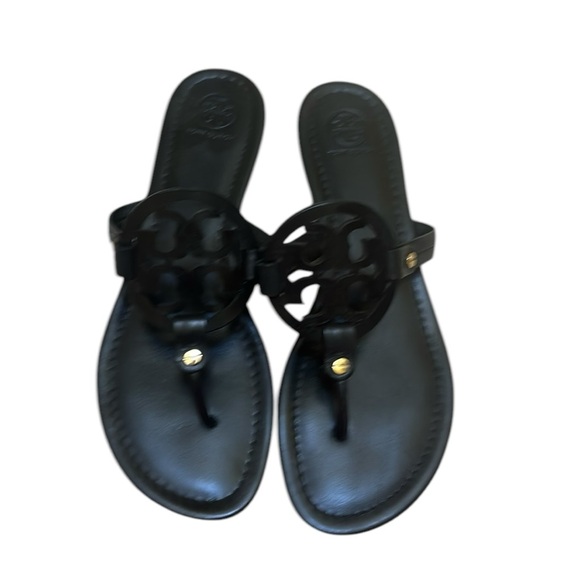 Tory Burch Miller sandals size 9.5 look brand new - Picture 1 of 8
